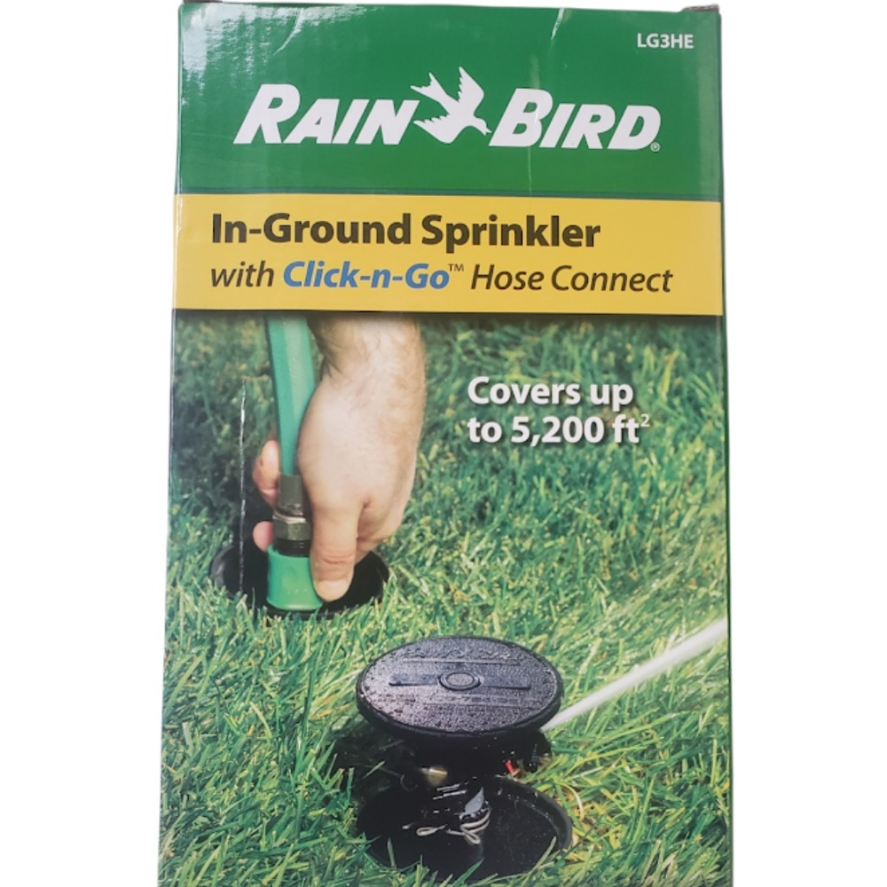 COPY - Rain Bird In-Ground Sprinkler Click-N-Go Hose Connect with Adjustable Co…